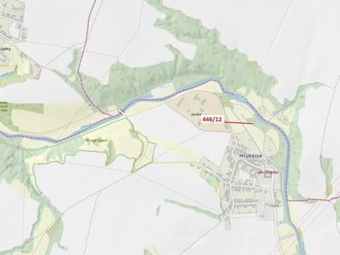 Dražba pozemku, Ivančice, 24 m2