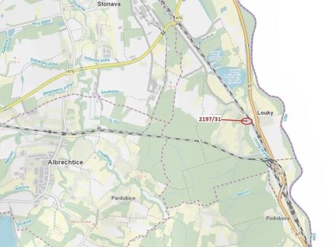 Dražba lesa, Karviná, 1999 m2