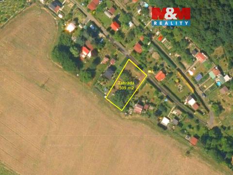 Prodej zahrady, Děčín - Děčín XXVIII-Folknáře, 509 m2