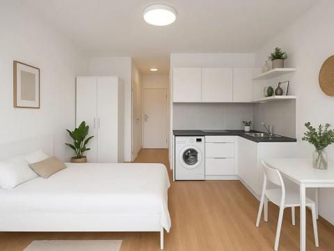 Pronájem bytu 1+kk, Praha - Strašnice, 17 m2