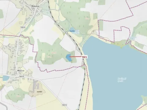 Dražba lesa, Kovčín, 4401 m2