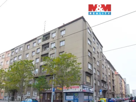 Pronájem bytu 2+1, Praha - Holešovice, Poupětova, 56 m2