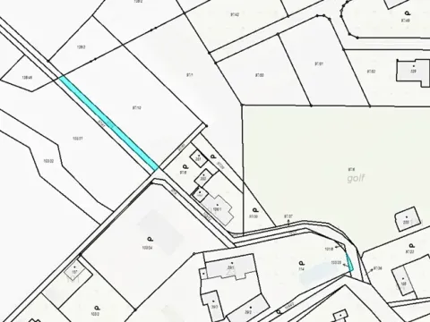 Dražba pozemku, Lešany, 245 m2