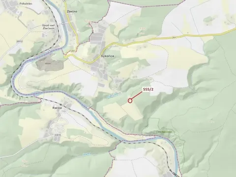 Dražba lesa, Sýkořice, 28 m2