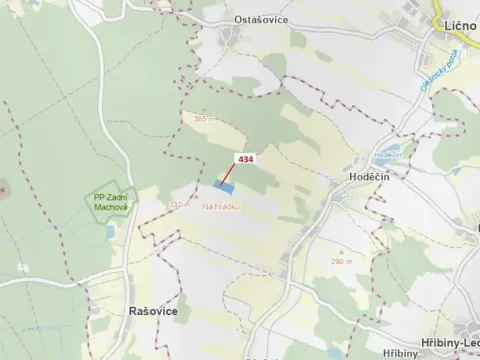 Dražba lesa, Olešnice, 15378 m2