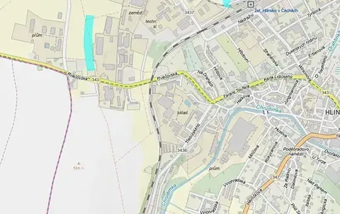 Prodej komerčního pozemku, Hlinsko, 14235 m2