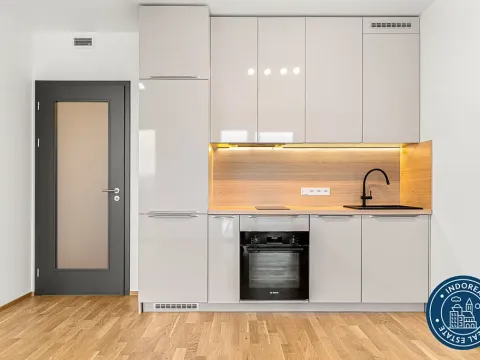 Pronájem bytu 1+kk, Praha - Vysočany, Fafkových, 33 m2