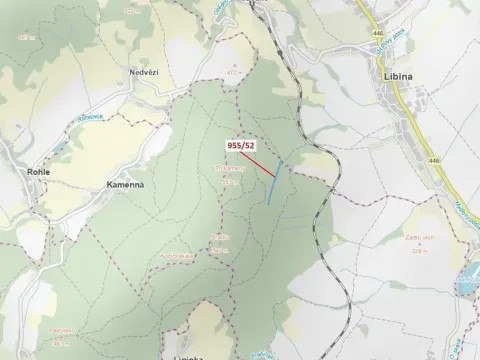 Dražba lesa, Nová Hradečná, 12014 m2