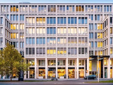 Pronájem kanceláře, Praha - Karlín, Rohanské nábřeží, 805 m2