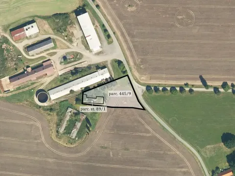 Prodej komerčního pozemku, Minice, 3598 m2