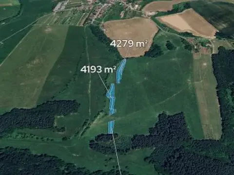 Prodej podílu pole, Újezd, 1628 m2