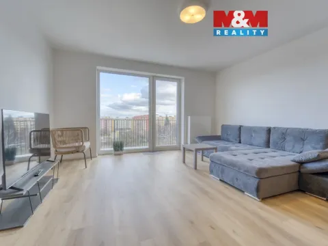 Pronájem bytu 1+kk, Plzeň - Skvrňany, Františka Kováříka, 46 m2
