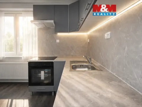 Pronájem bytu 2+kk, Ludgeřovice, Markvartovická, 50 m2