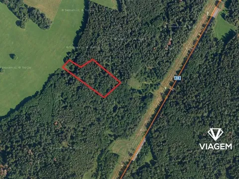 Prodej podílu lesa, Vítanov, 2834 m2