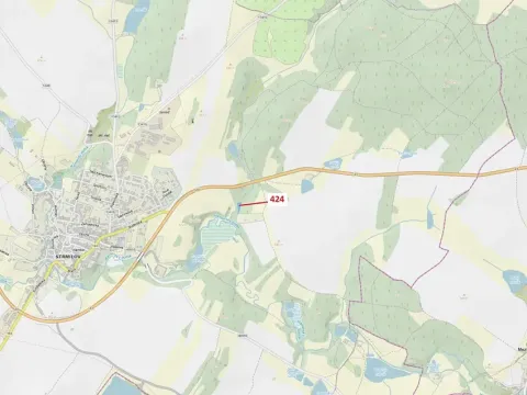 Dražba lesa, Strmilov, 967 m2