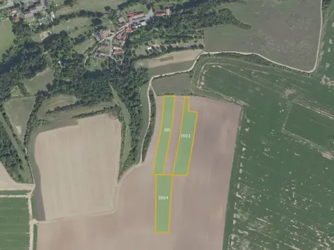 Prodej pole, Vyšehořovice, 22210 m2
