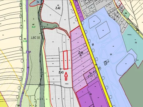 Prodej komerčního pozemku, Vysoké Mýto, Voštice, 3383 m2