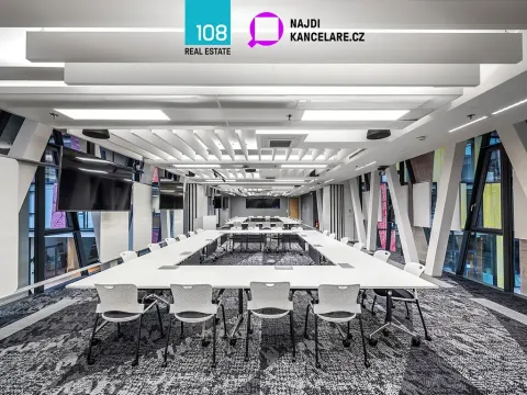 Pronájem kanceláře, Praha - Karlín, Karolinská, 2679 m2