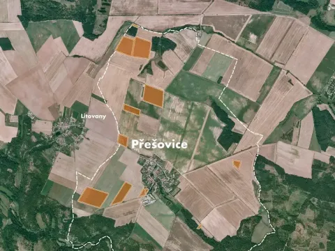 Prodej pole, Přešovice, 167268 m2
