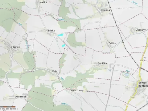 Prodej pole, Bílsko, 30641 m2