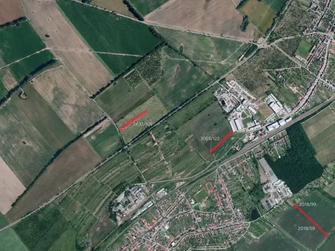 Prodej pole, Mikulčice, 14078 m2