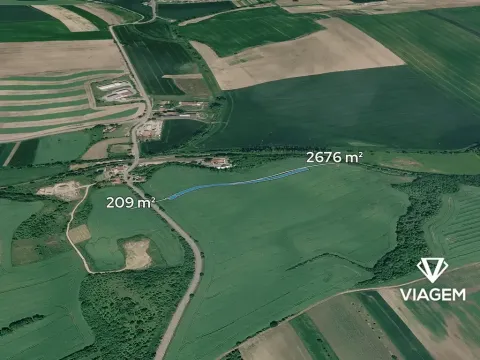 Prodej podílu pole, Uhřice, 961 m2