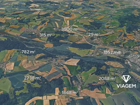 Prodej podílu pole, Choryně, 1131 m2