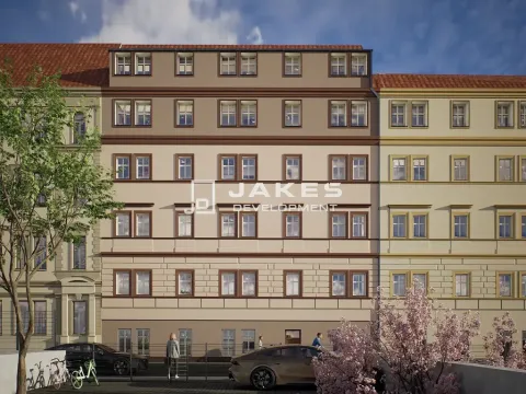 Prodej bytu 2+kk, Praha - Smíchov, Grafická, 43 m2