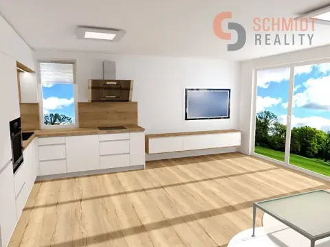 Pronájem bytu 2+kk, Březí, Lipová, 51 m2