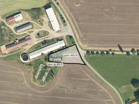Prodej komerčního pozemku, Minice, 3598 m2