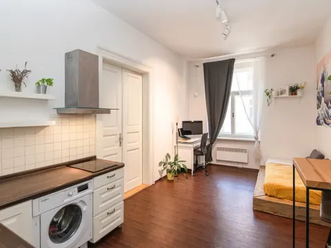 Prodej bytu 2+kk, Praha - Žižkov, Ježkova, 43 m2