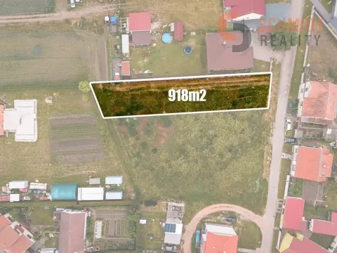 Prodej pozemku pro bydlení, Březí, Větrná, 918 m2