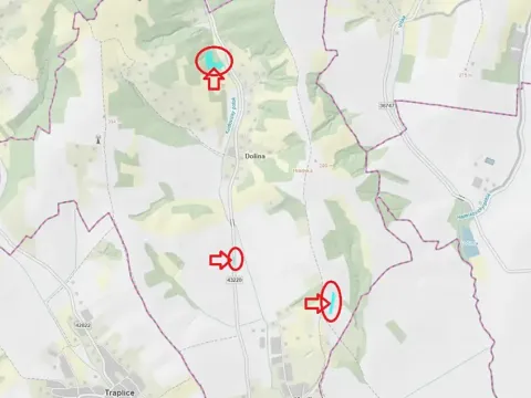 Prodej podílu lesa, Kudlovice, 2018 m2