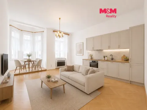 Prodej bytu 2+kk, Brno, Úvoz, 65 m2