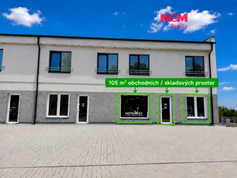 Pronájem obchodního prostoru, Frýdek-Místek - Frýdek, Bruzovská, 105 m2