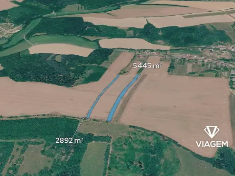 Prodej podílu pole, Částkov, 4446 m2