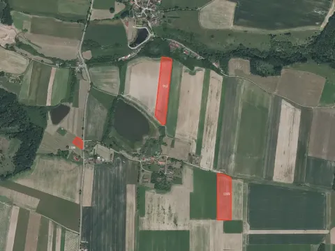 Prodej pole, Albrechtice nad Vltavou, 52280 m2