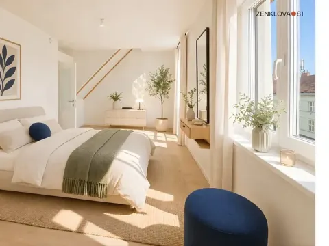 Prodej bytu 2+1, Praha - Libeň, Zenklova, 81 m2