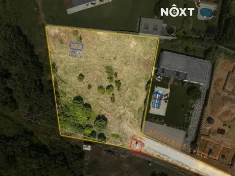 Prodej pozemku pro bydlení, Jivno, 1544 m2