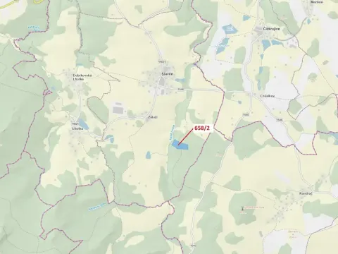 Dražba lesa, Slavče, 26622 m2