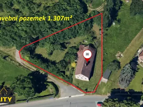 Prodej pozemku pro bydlení, Náchod, Jugoslávská, 1307 m2