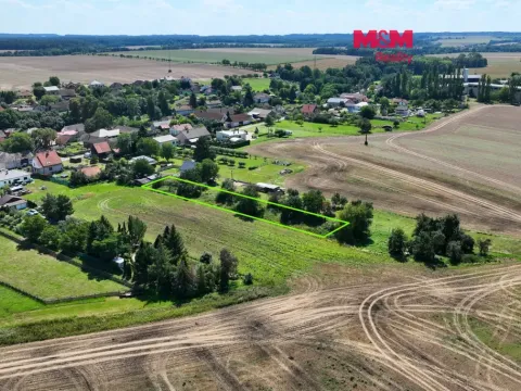 Prodej zahrady, Chlístovice, 1361 m2