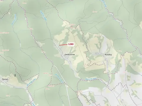 Dražba pozemku, Jankovice, 461 m2