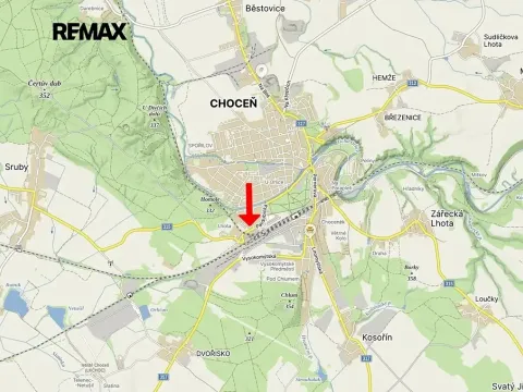 Prodej pozemku pro bydlení, Choceň, 2418 m2