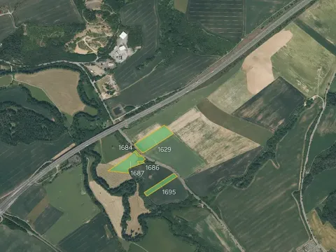 Prodej louky, Starý Plzenec, 33310 m2