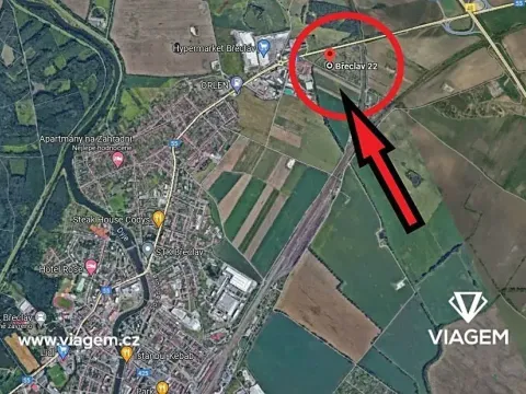 Prodej zahrady, Břeclav, 1755 m2