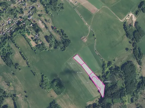 Prodej louky, Staré Křečany, 15539 m2