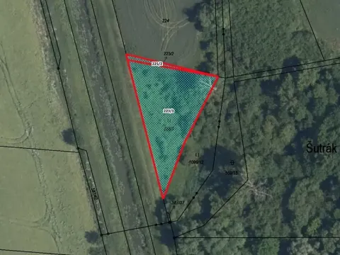 Prodej pozemku, Křinec, 1202 m2