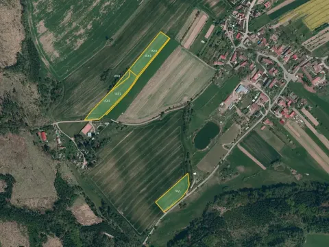 Prodej pole, Milešín, 8481 m2
