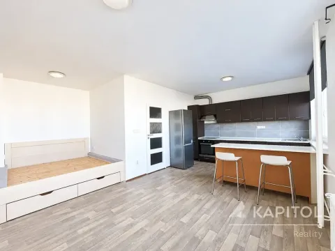 Pronájem bytu 1+kk, Praha - Záběhlice, Topolová, 30 m2